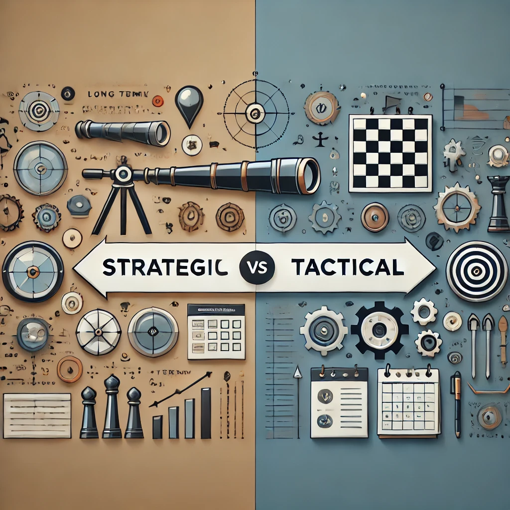 Strategic vs. Tactical Planning: Key Differences and Benefits Explained