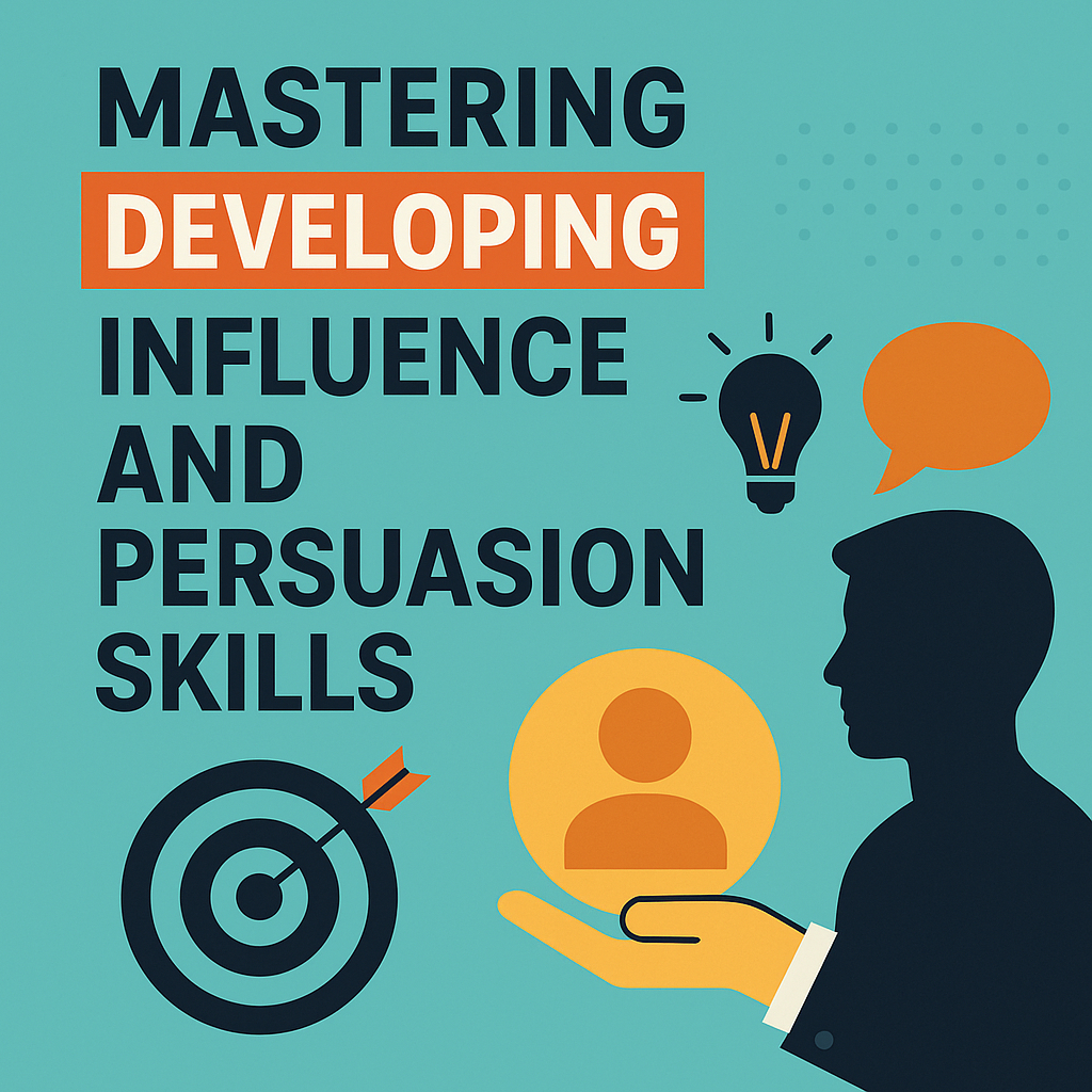 Mastering Developing Influence and Persuasion Skills for Success