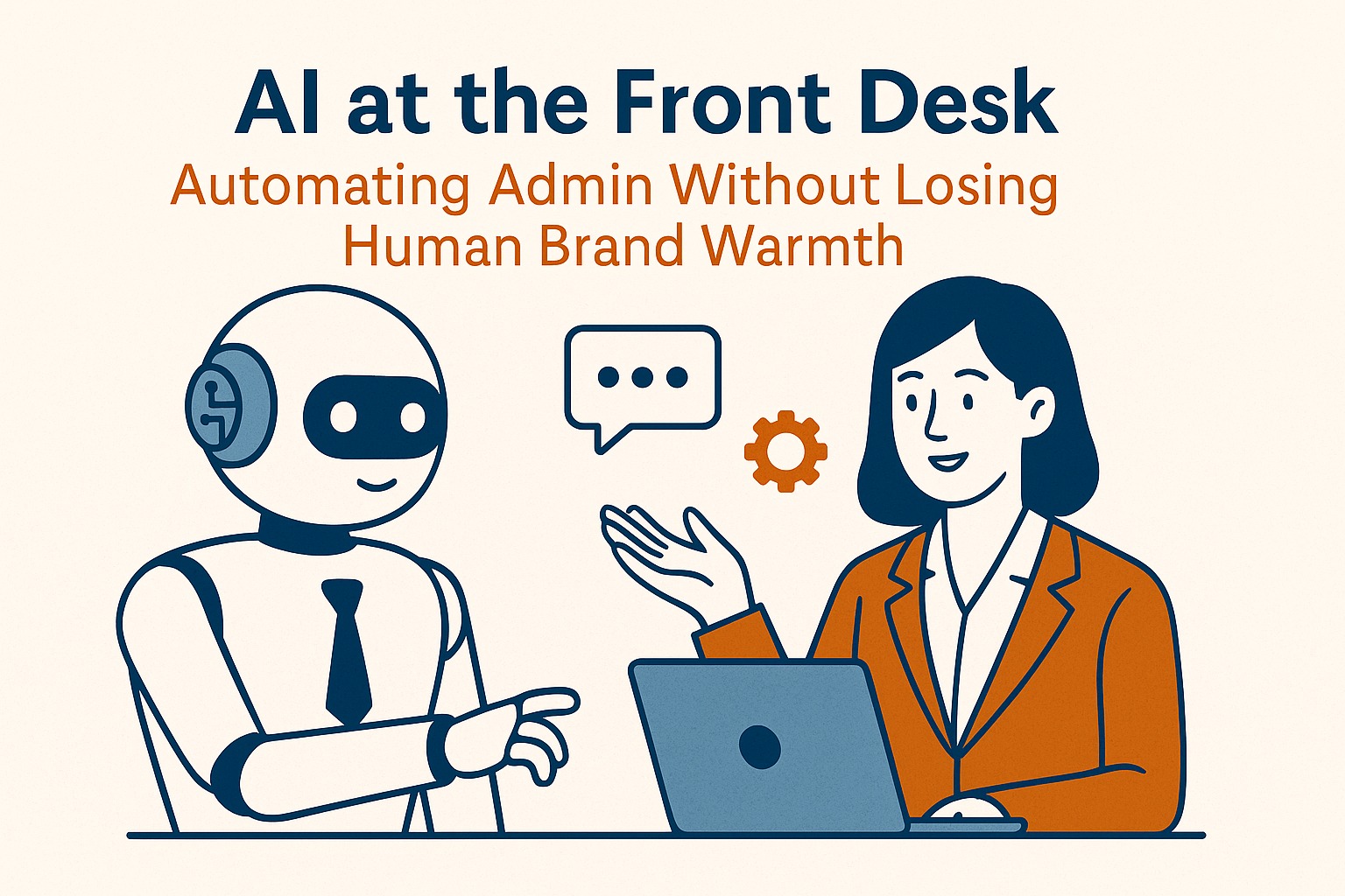 AI at the Front Desk: Automating Admin While Preserving Human Warmth