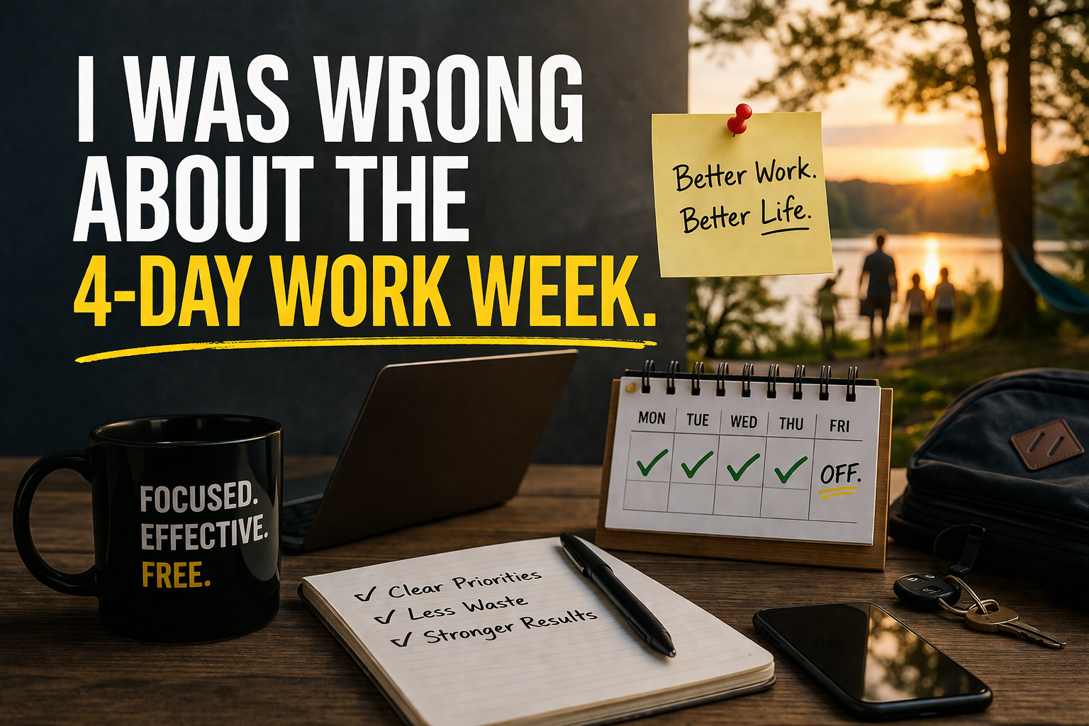I Was Wrong About the 4-Day Work Week