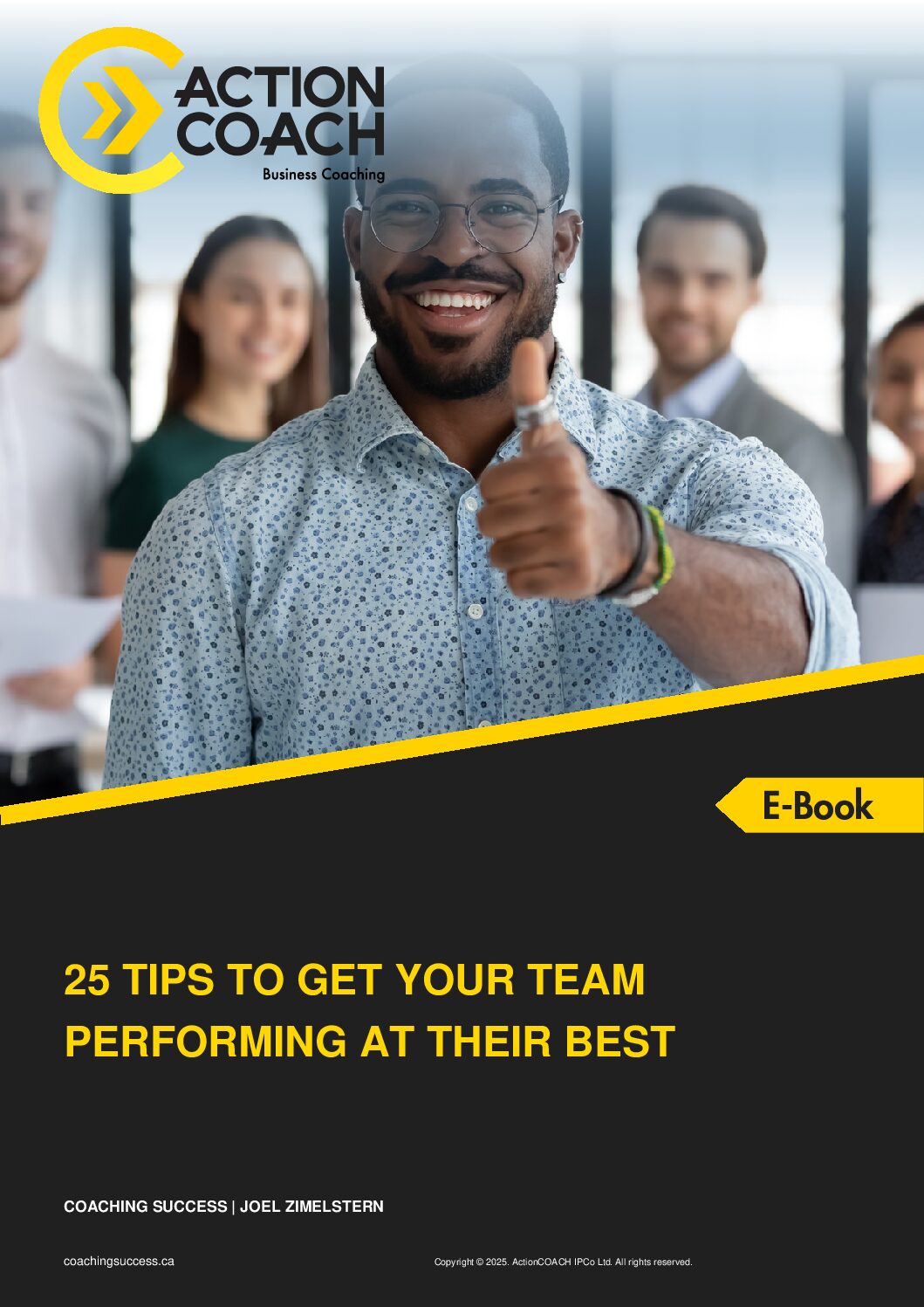 25 Tips to Get Your Team Performing at Their Best — Coaching Success guide cover
