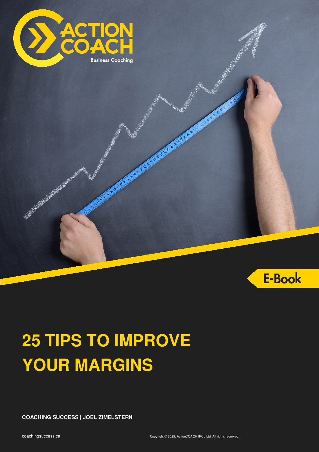 25 Tips to Improve Your Margins — Coaching Success guide cover