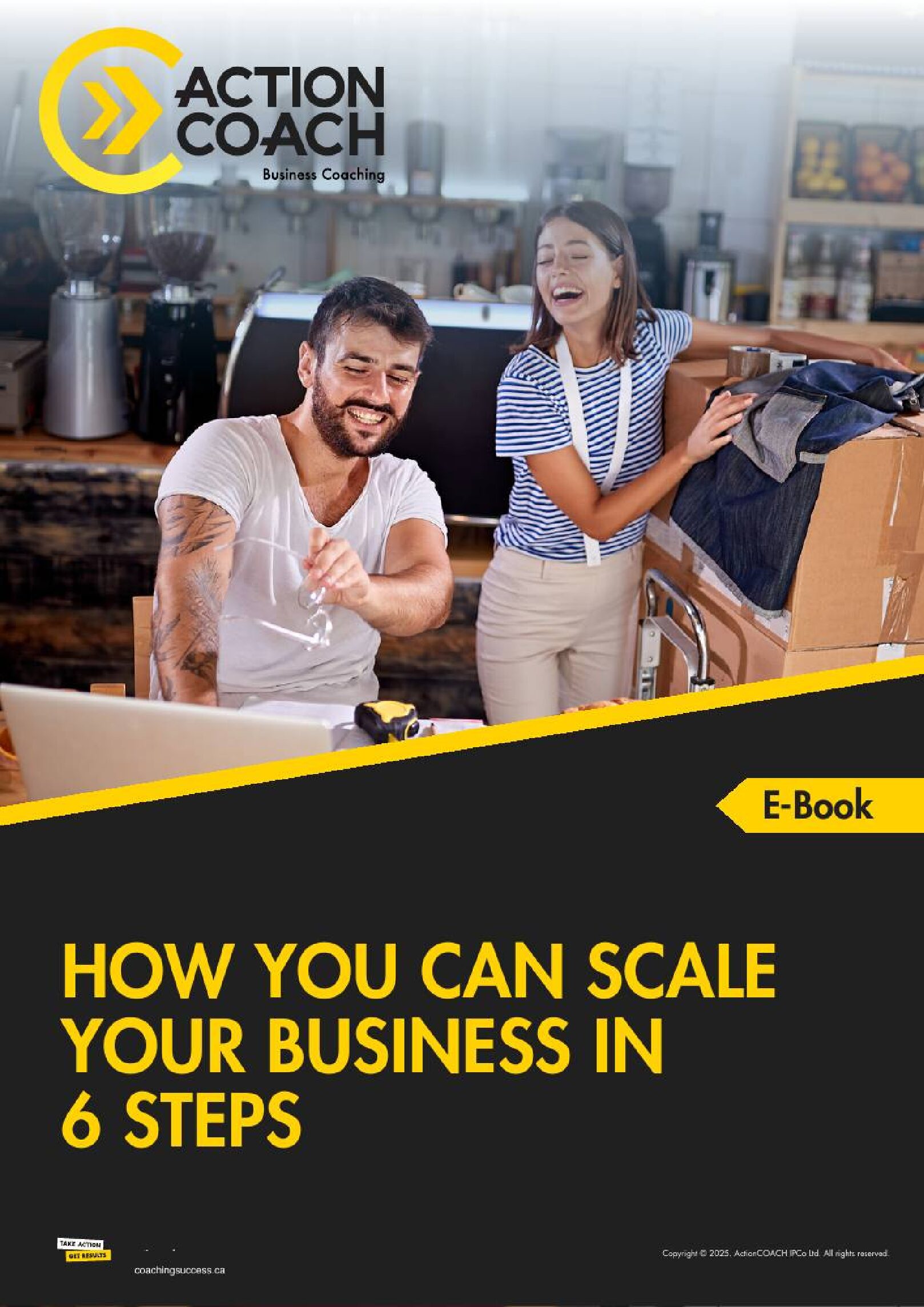 How You Can Scale Your Business in 6 Steps guide cover