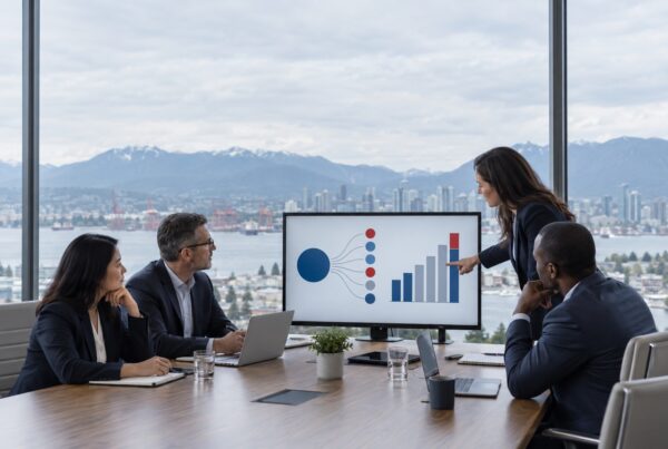 Vancouver business leaders reviewing customer concentration and diversification