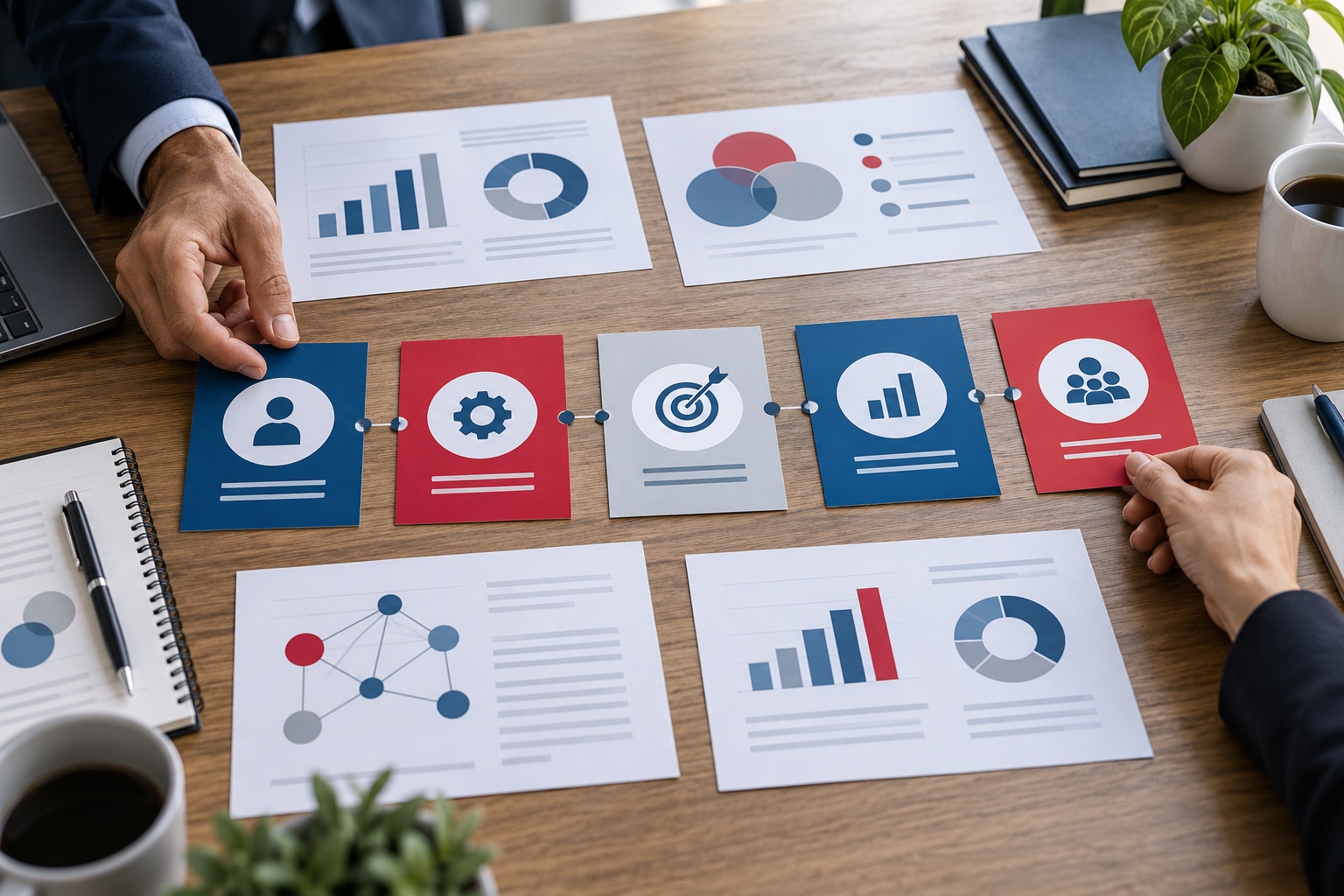 BC pay transparency report compensation-system diagnostic with five connected elements